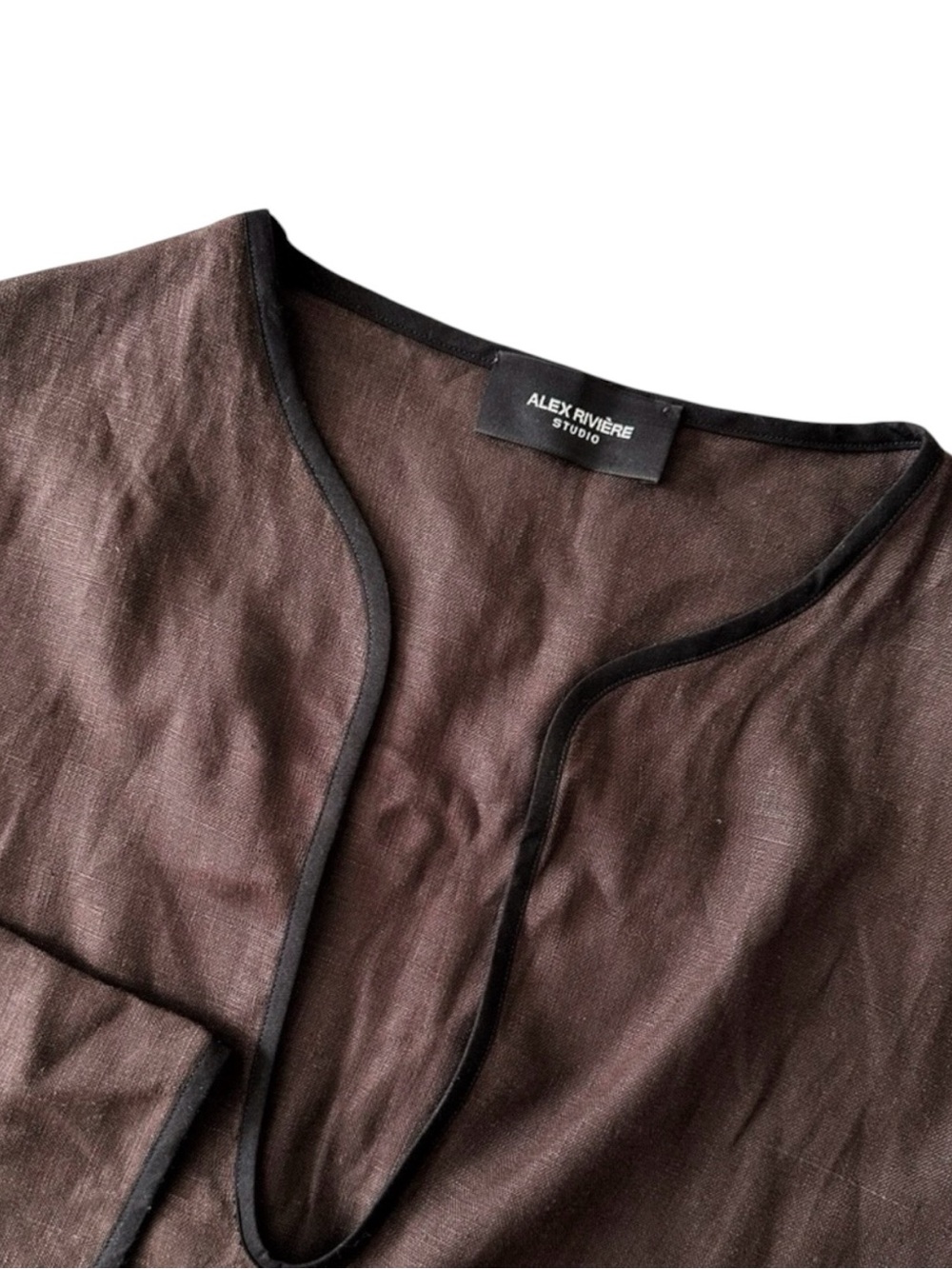 Alex Rivière Linen Cotton Top